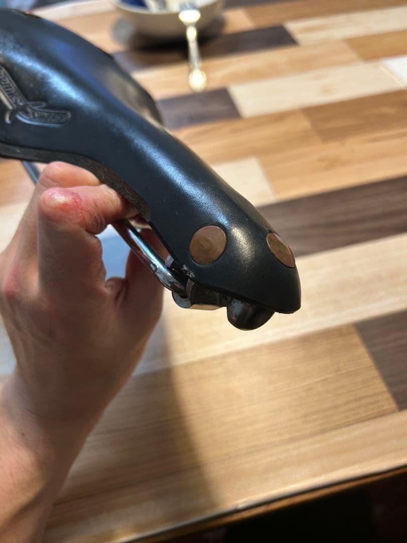 BROOKS SWIFTレザーサドル ブラック