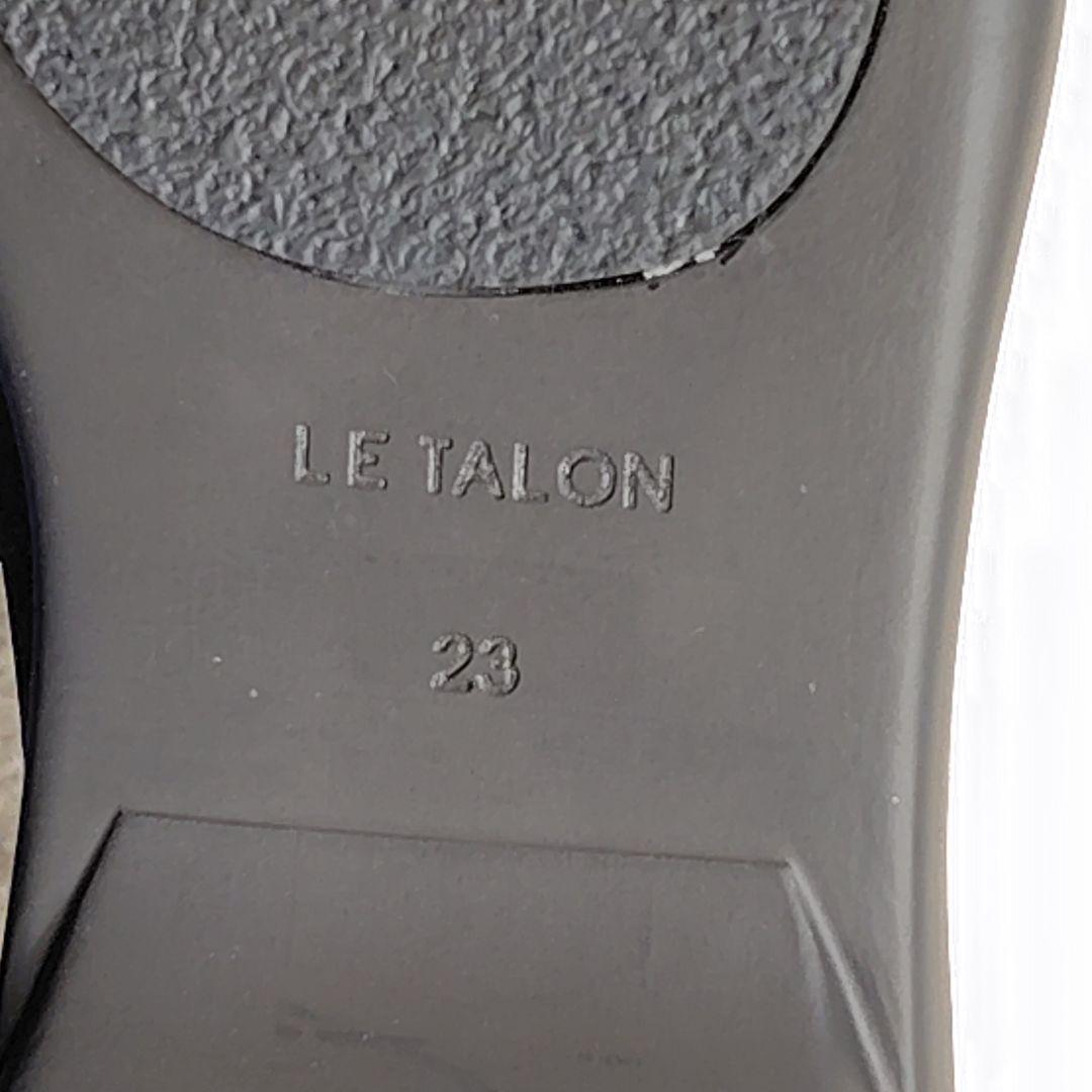 2025 新品 ルタロン Lダブルリボンバレリーナ フラット ネイビー 23cm