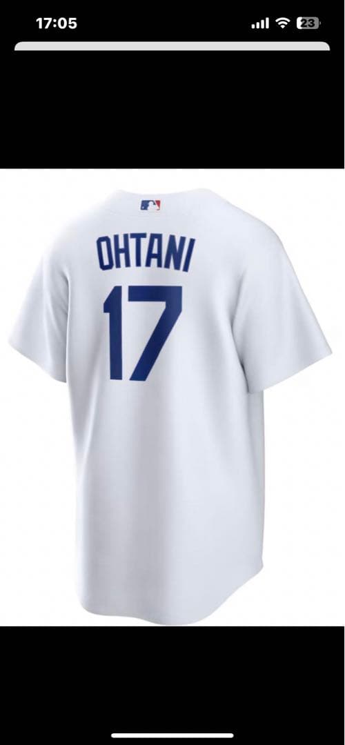 【正規購入品】ナイキ製大谷翔平選手　ドジャース　ホームユニフォーム　Mサイズ　白