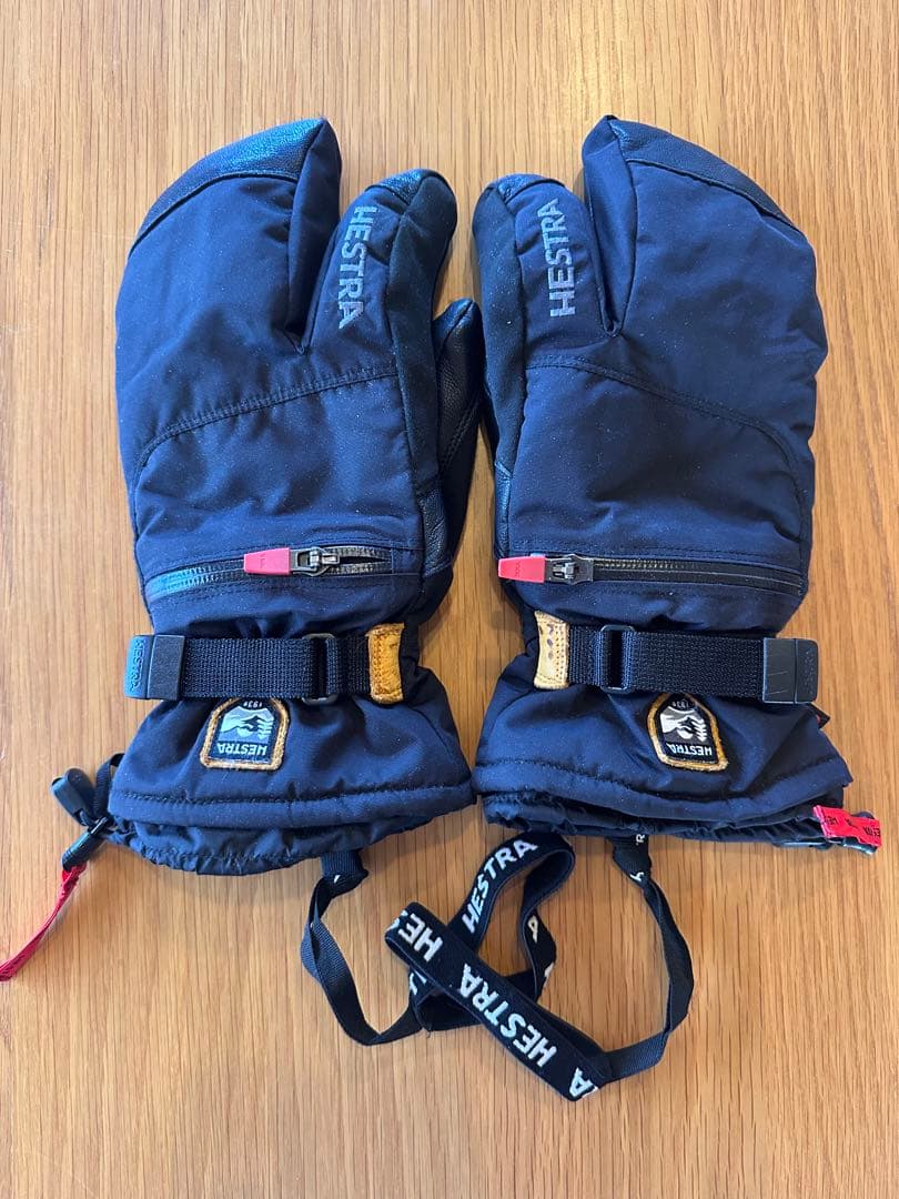 ヘストラHESTRA 3-Finger スキーグローブ サイズ9