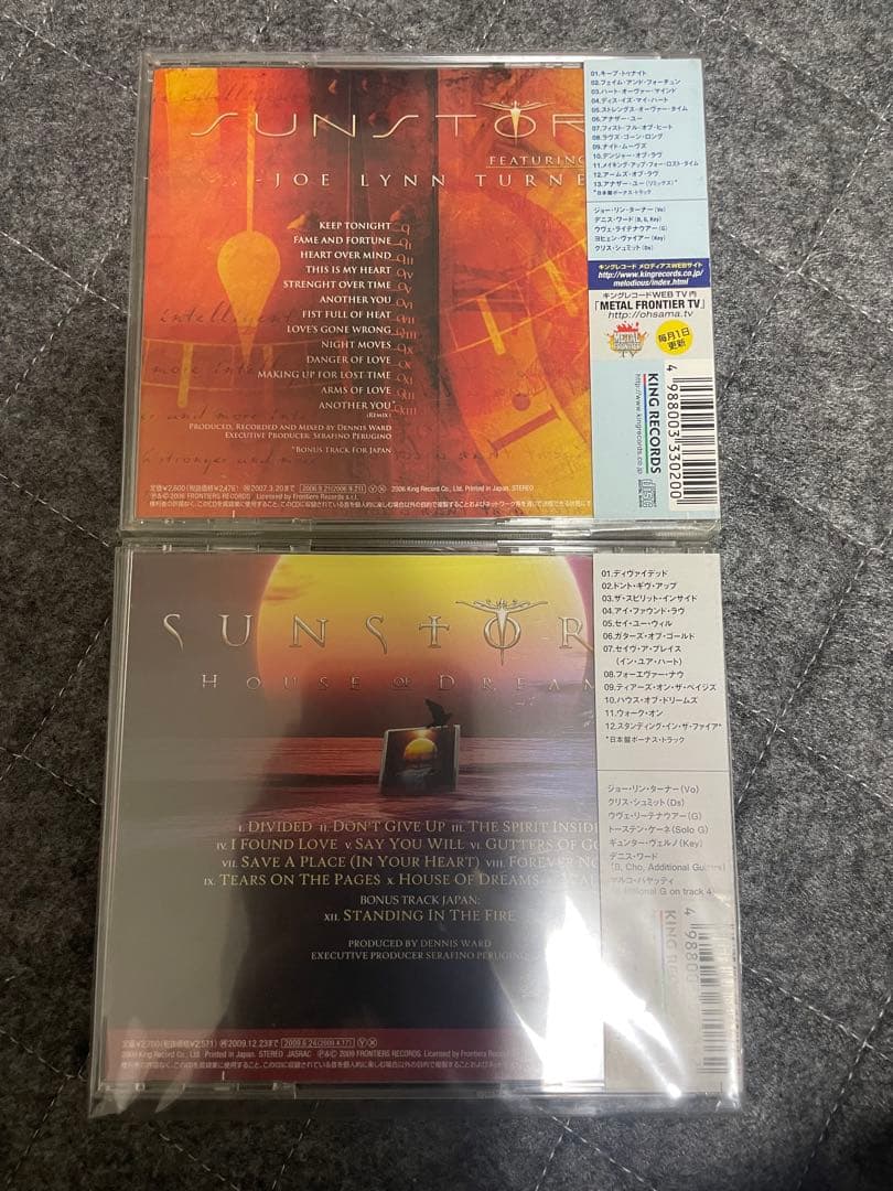 日本盤！帯付き！付属品全て有り！サンストーム　ジョーリンターナー２枚セット