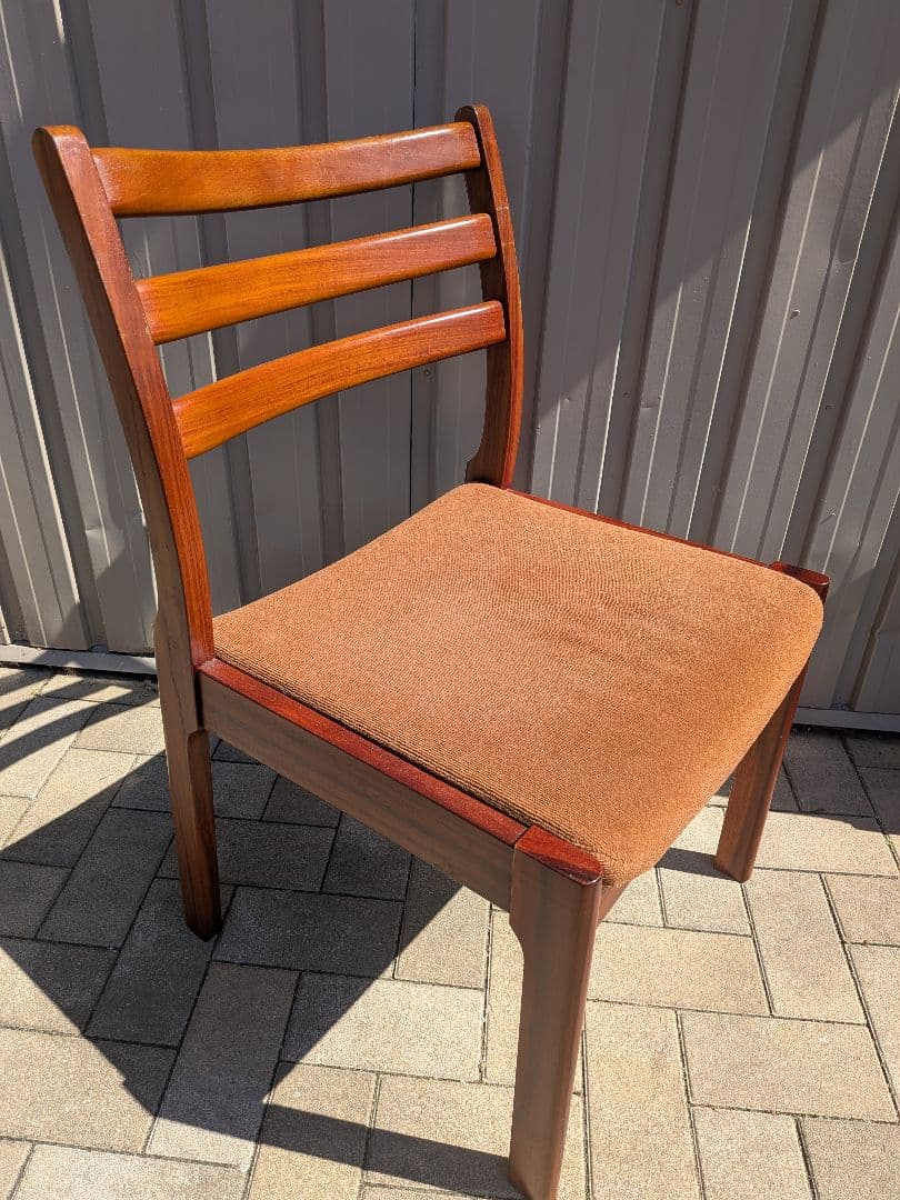希少 天童木工 ブラジリアンローズウッド ダイニングチェア ③