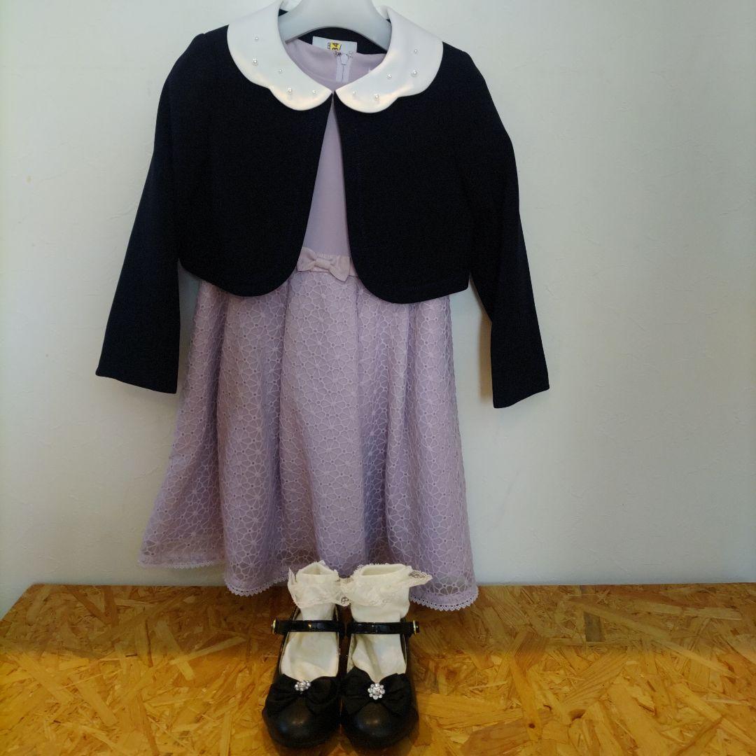 a.v.v ワンピース　ジャケット　110cm　靴下　靴