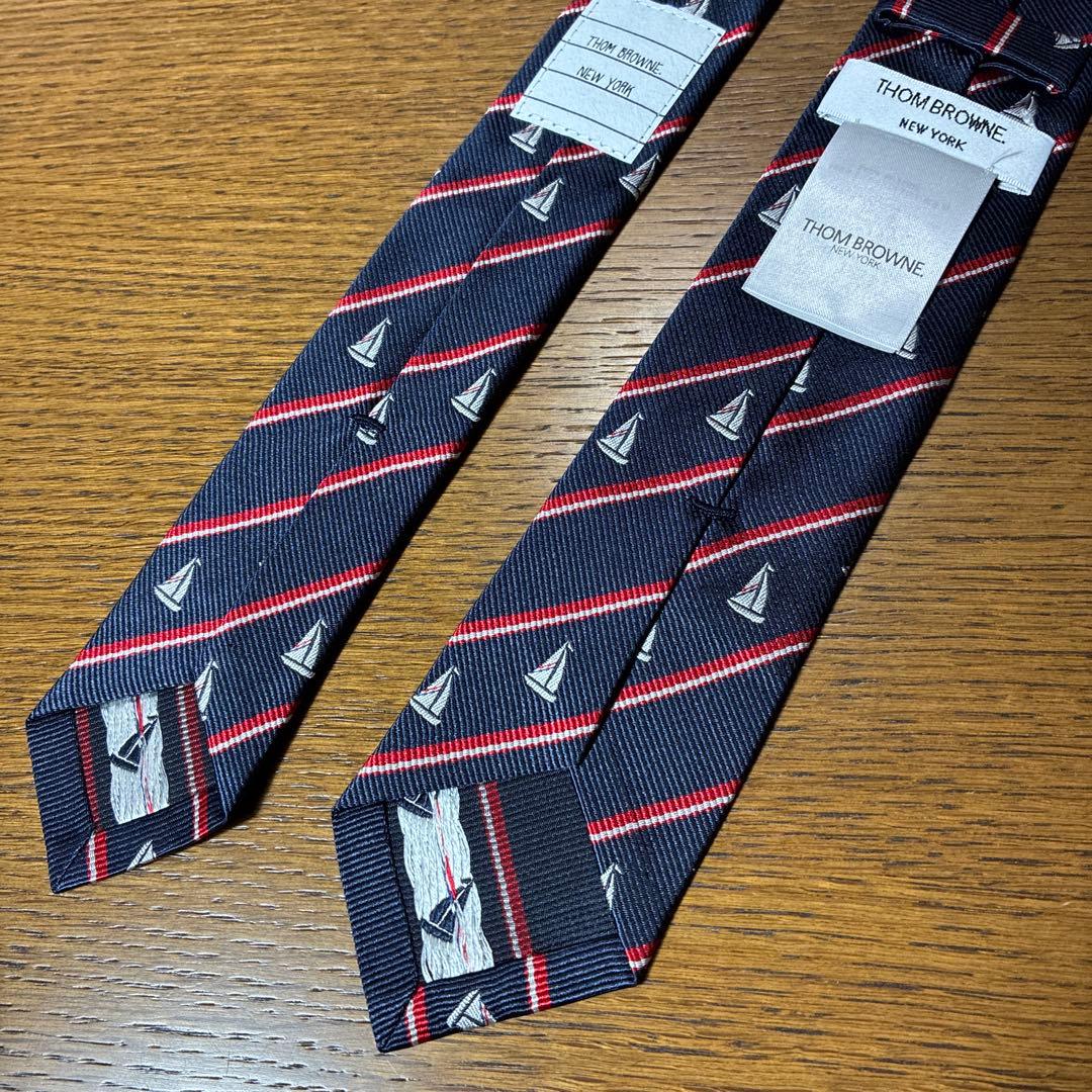 【美品】THOM BROWNE トムブラウン ネクタイ