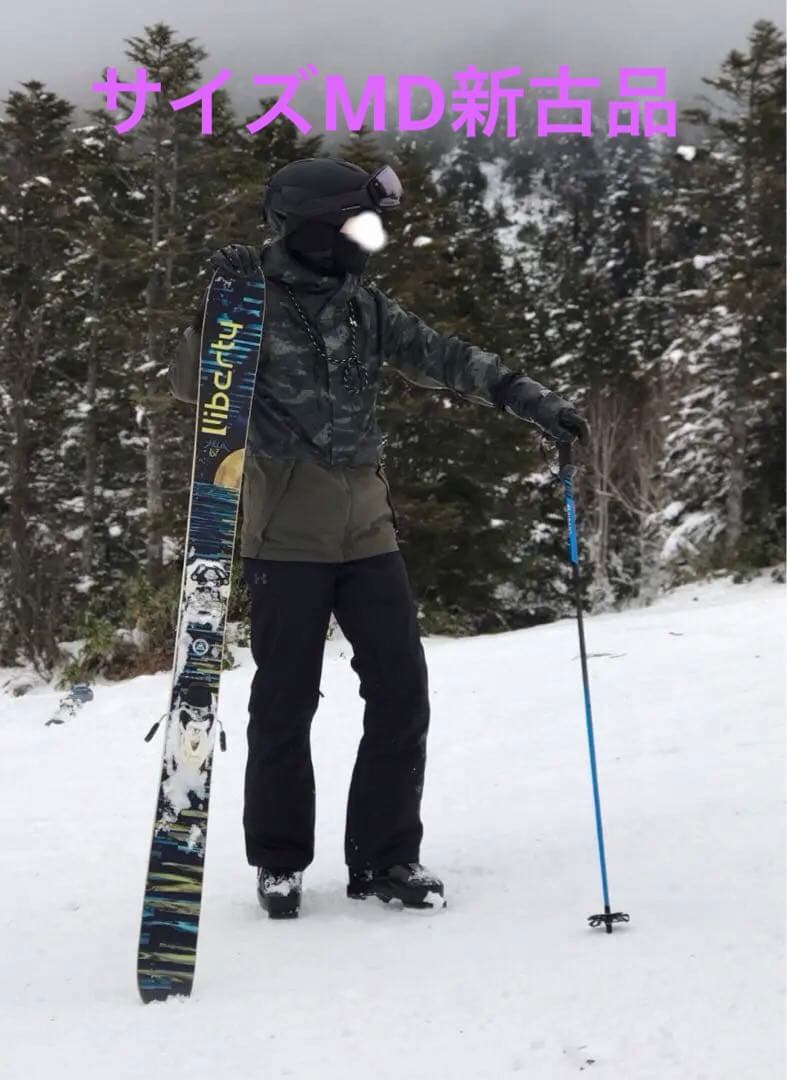 ⚠️アンダーアーマー　スノーパンツブラック　サイズMD新古品