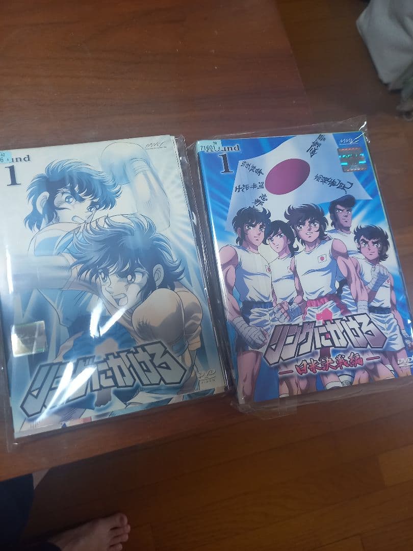 リングにかけろ&日米決戦編　全巻　DVD