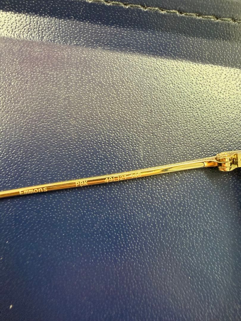 EYEVAN Emmons 49□21 PBK ライトブルー サングラス