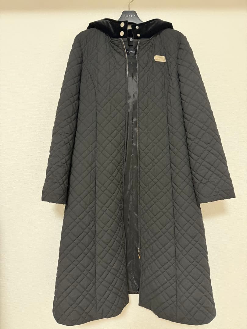美品foxeyサイズ38 希少大人気モデル43869コートクレオ♡