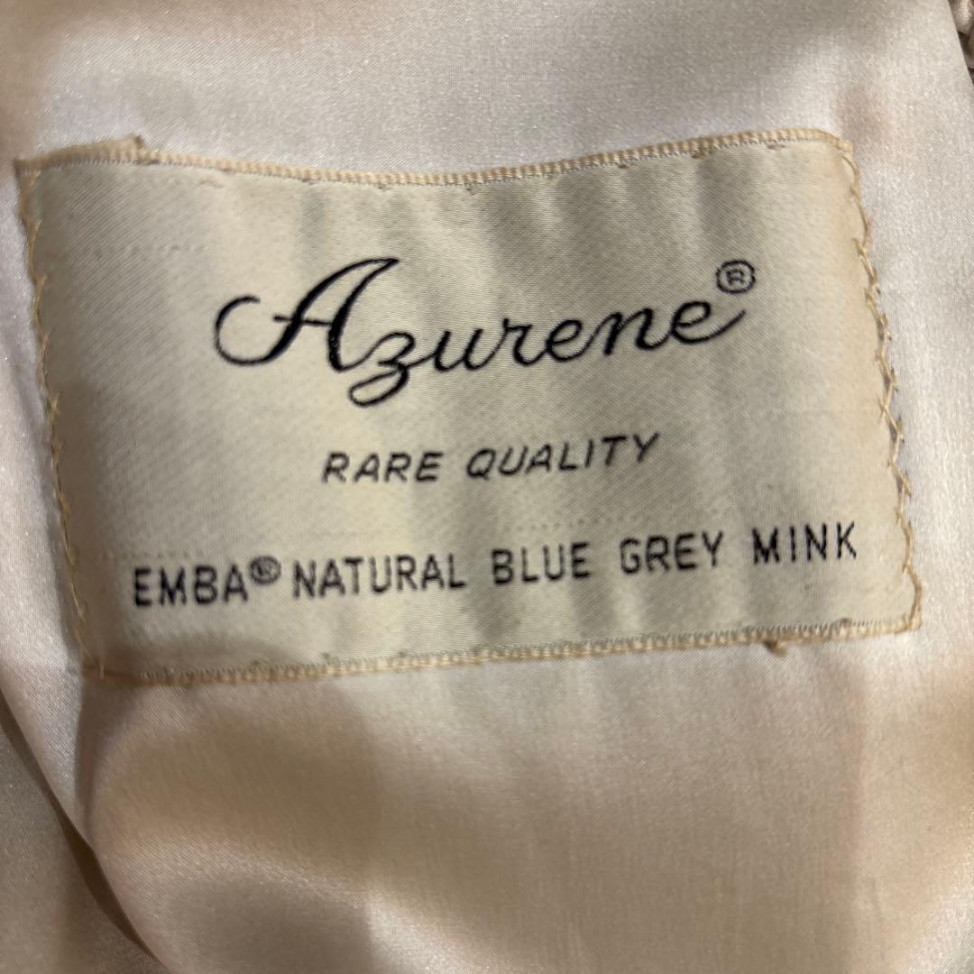 アイボリー リアルファーコート