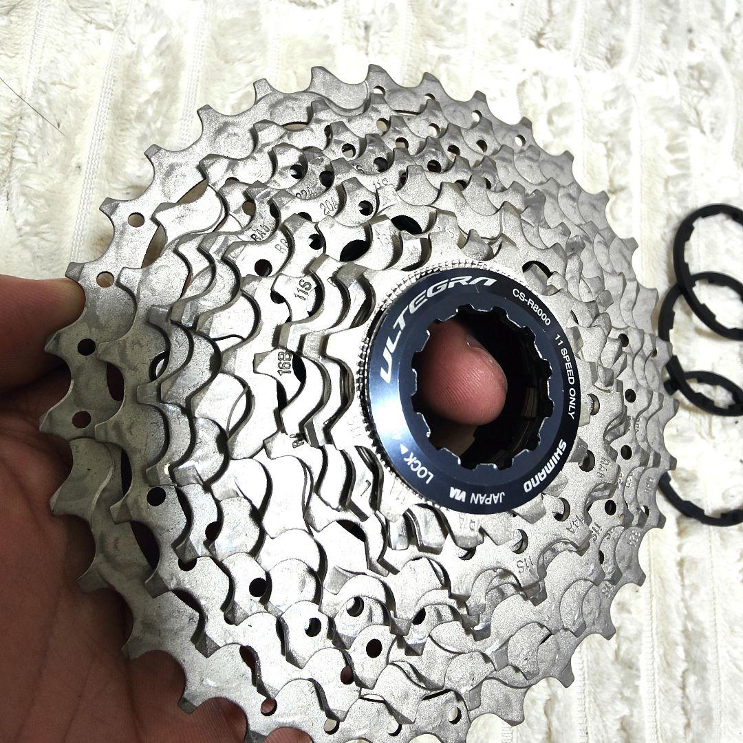 シマノ　スプロケット　ULTAGRA CS-R8000 11-32t　美品☆