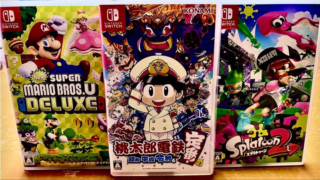 Nintendo Switch ゲームソフト3本セット