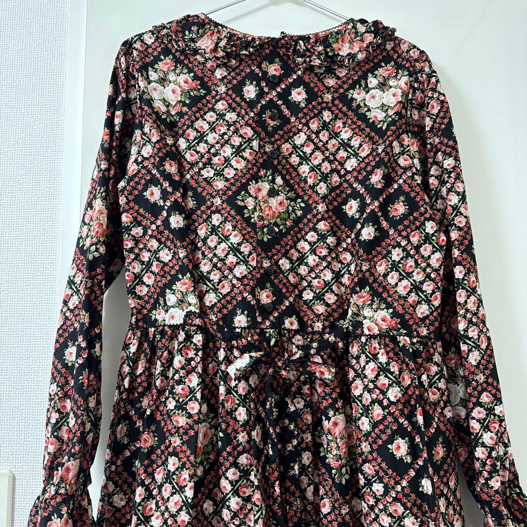 本日限定SALE♡美品 ピンクハウス 薔薇柄ワンピース