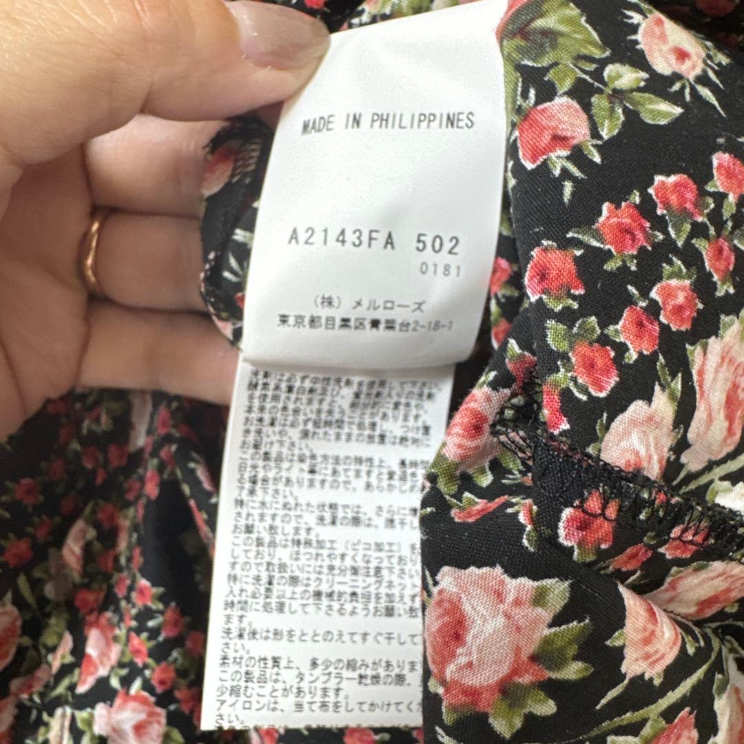 本日限定SALE♡美品 ピンクハウス 薔薇柄ワンピース