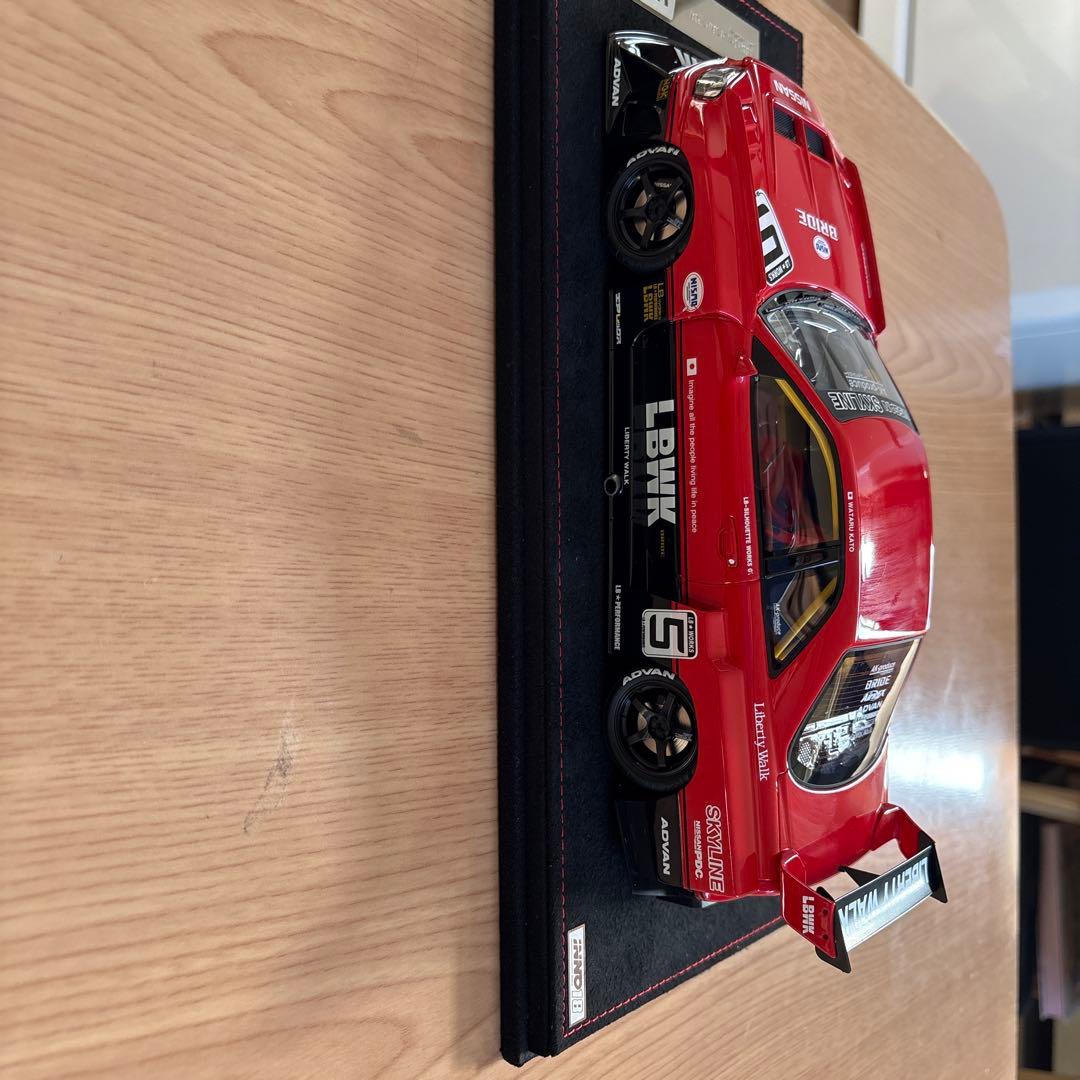LBWK Nissan Skyline 1/18 ミニカー　ジャンク品最終値下げ
