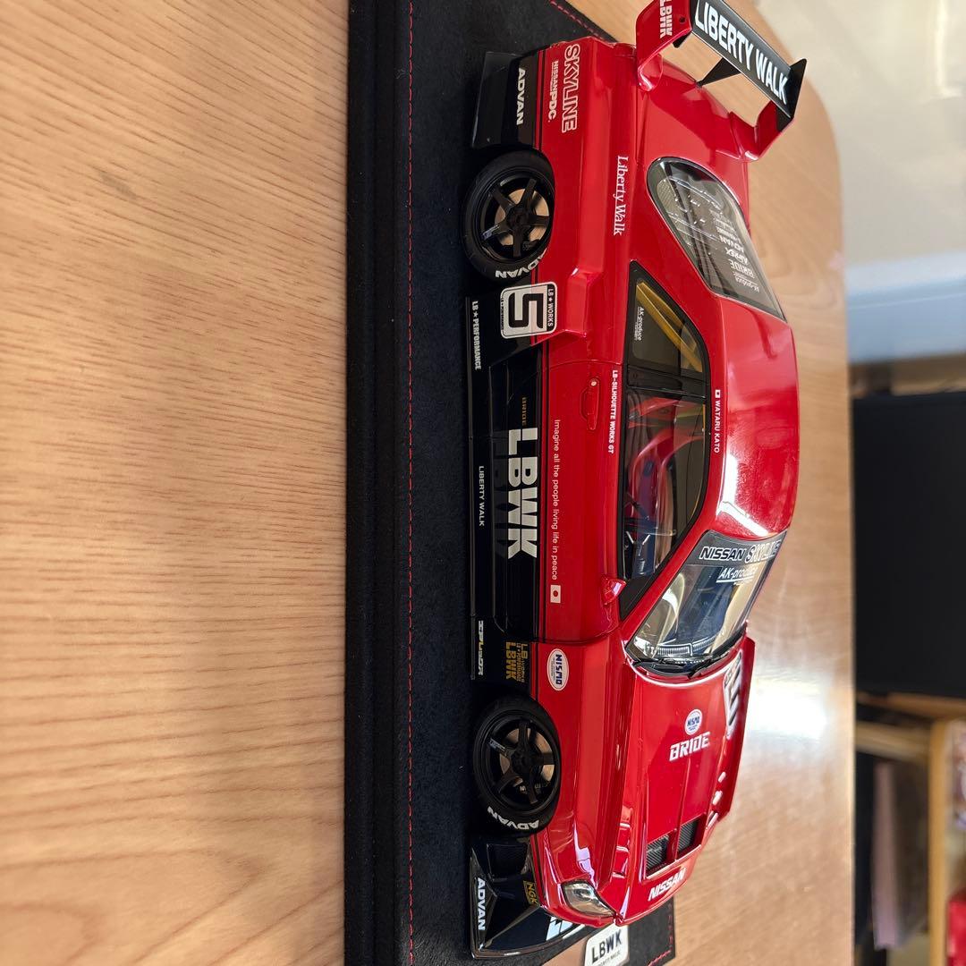 LBWK Nissan Skyline 1/18 ミニカー　ジャンク品最終値下げ