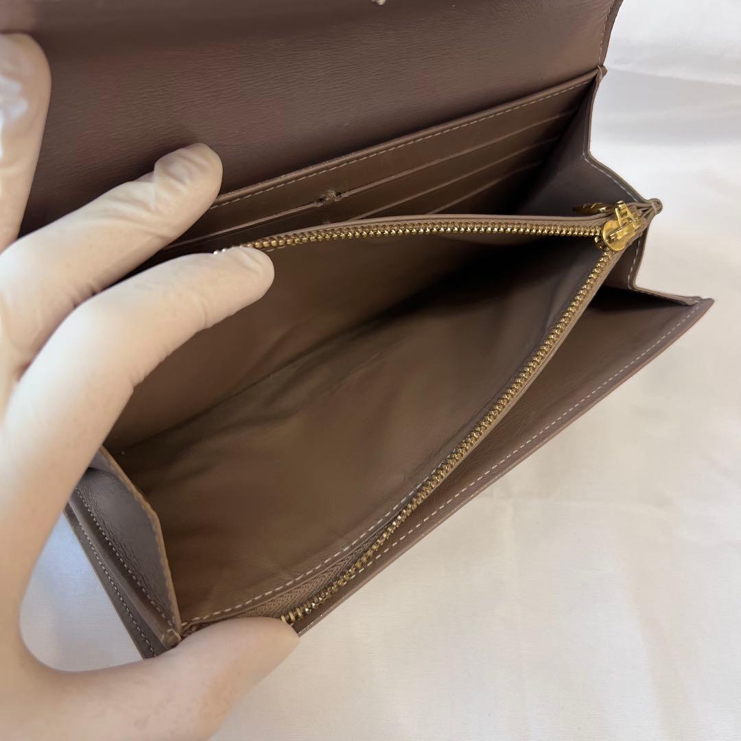 ルイヴィトン LOUISVUITTON 長財布 ポルトフォイユサラ ゴールド