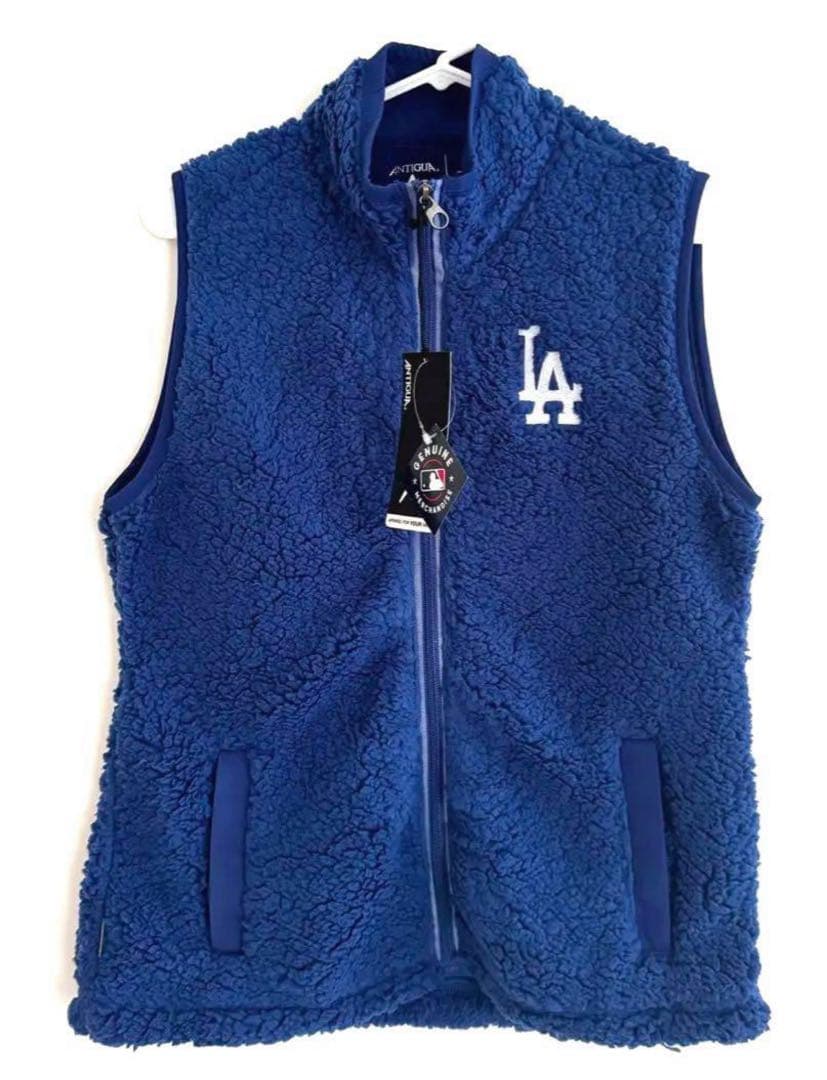 ロサンゼルス　ドジャース　LA フリース　ベスト　米国購入　新品