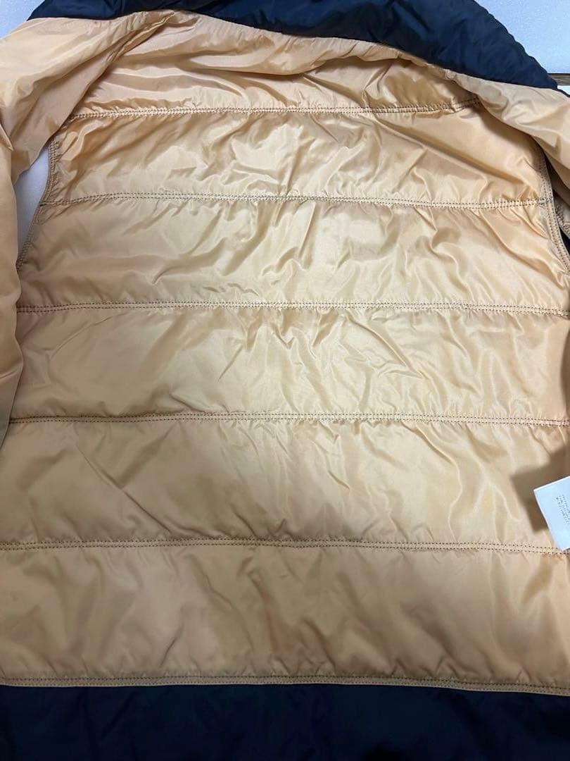 美品 MONCLER ダウンベスト ワッペン付正規品 ネイビーサイズ1(S相当)