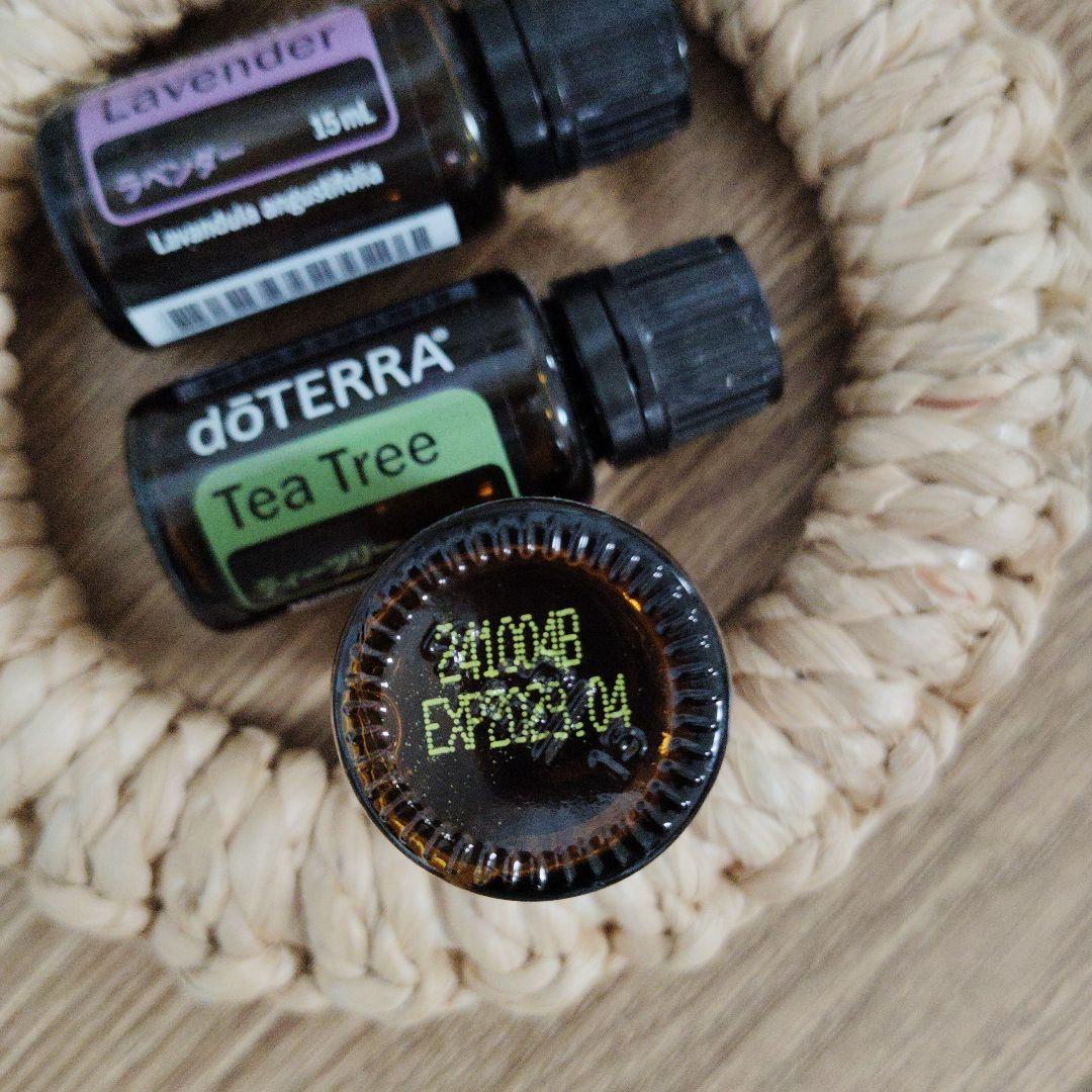 doTERRA ラベンダー & ティーツリー 15mL 2本セット