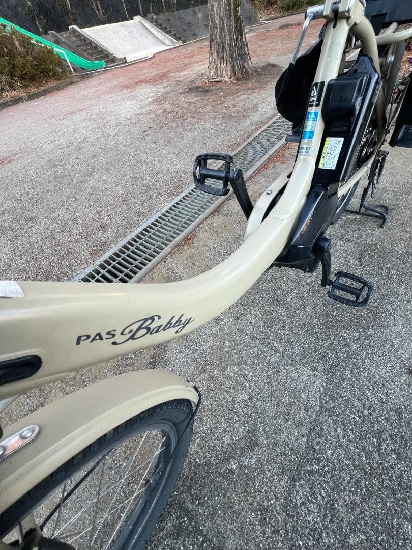 YAMAHA 子供載せ電動アシスト自転車 001