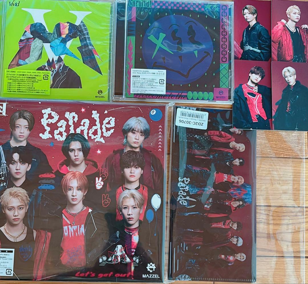 MUZEUM盤 Parade CD＋DVD MAZZEL シングルCD・トレカ付