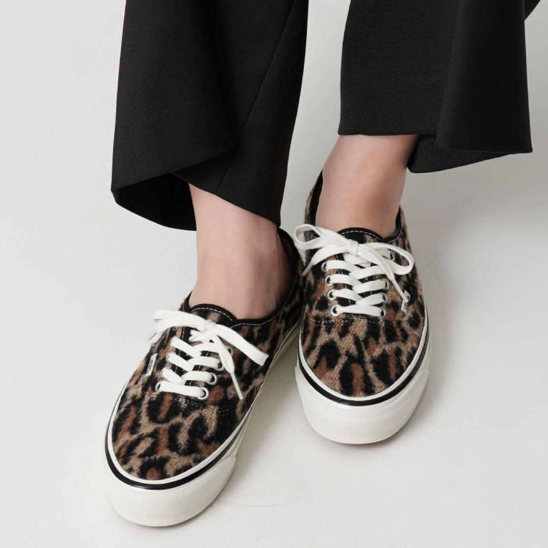 ま*る様 VANS LX PREMIUM AUTHENTIC 44 レオパード