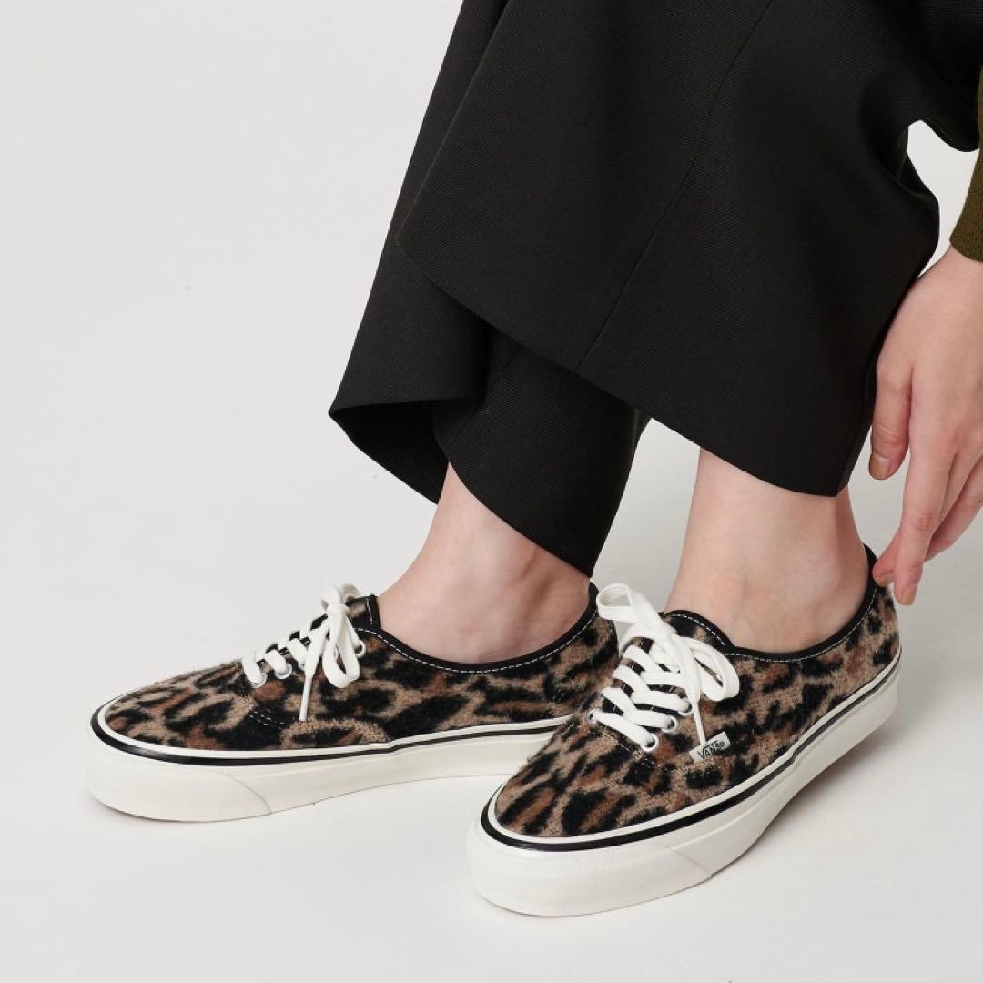 ま*る様 VANS LX PREMIUM AUTHENTIC 44 レオパード