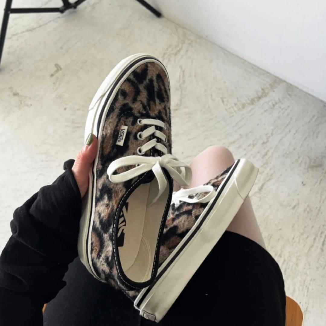 ま*る様 VANS LX PREMIUM AUTHENTIC 44 レオパード