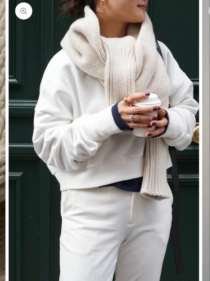 【週末お値下げ】aLORS paris ボレロ　アイボリーベージュ