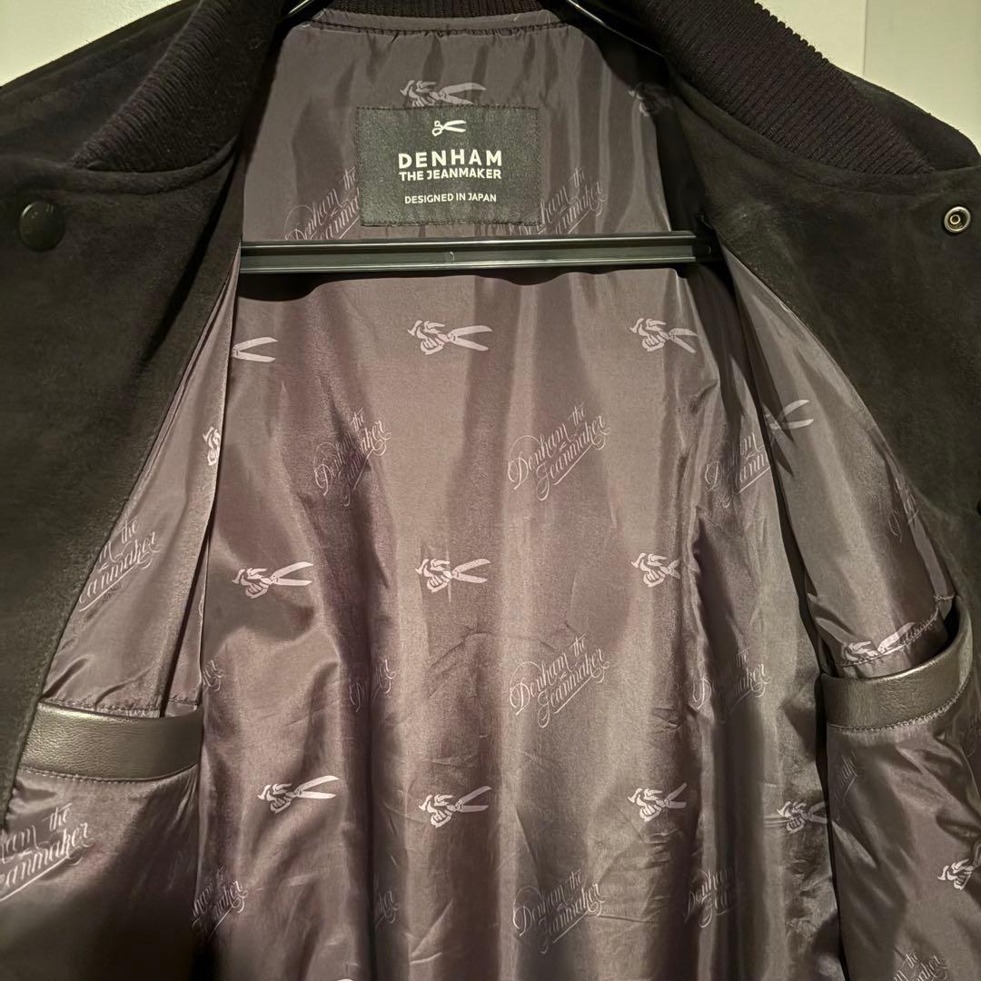最終お値下げ DENHAM 新品タグ付き　スタジャン ブラック