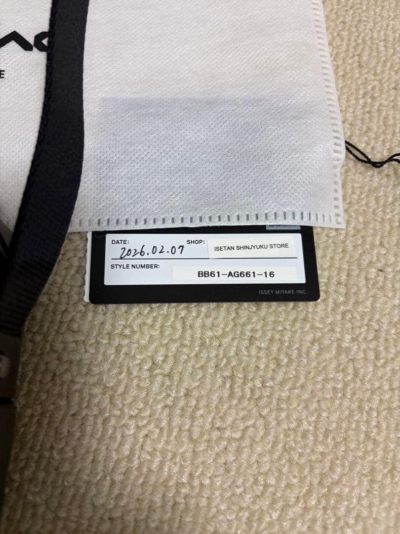 り。 BAOBAO ブラックショルダー