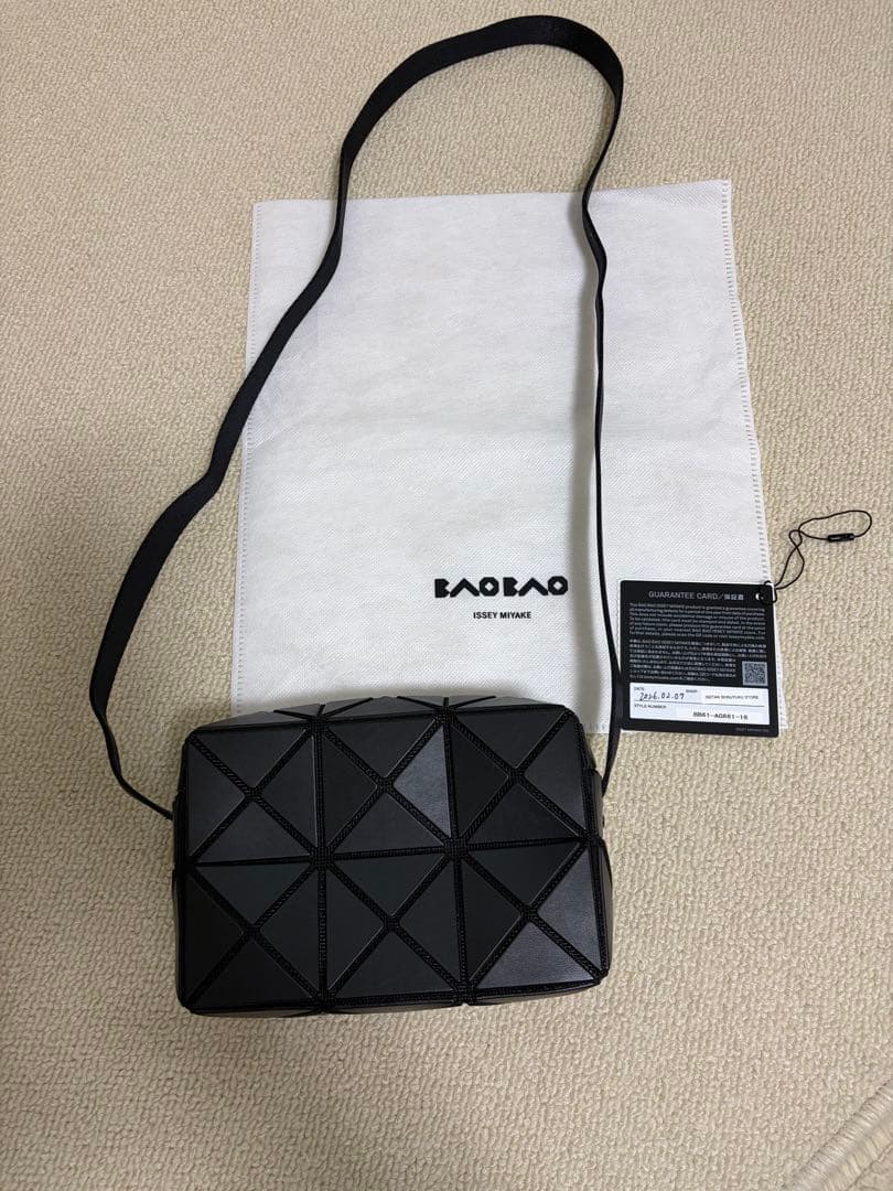 り。 BAOBAO ブラックショルダー