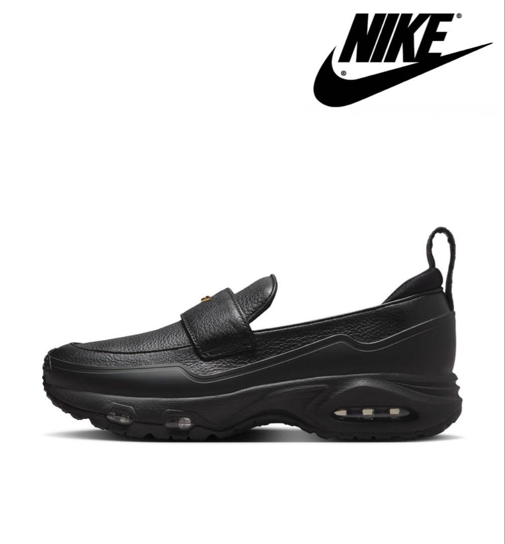 【新品未使用】NIKE ローファー スニーカー ブラック 23cm