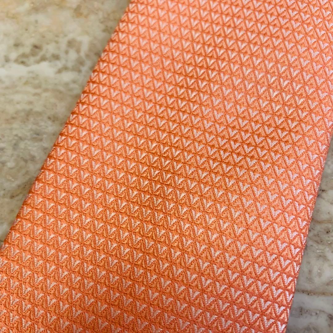 N9 新品未使用 現行品 ルイヴィトン V総柄 ロゴ刺繍 ネクタイ メンズ