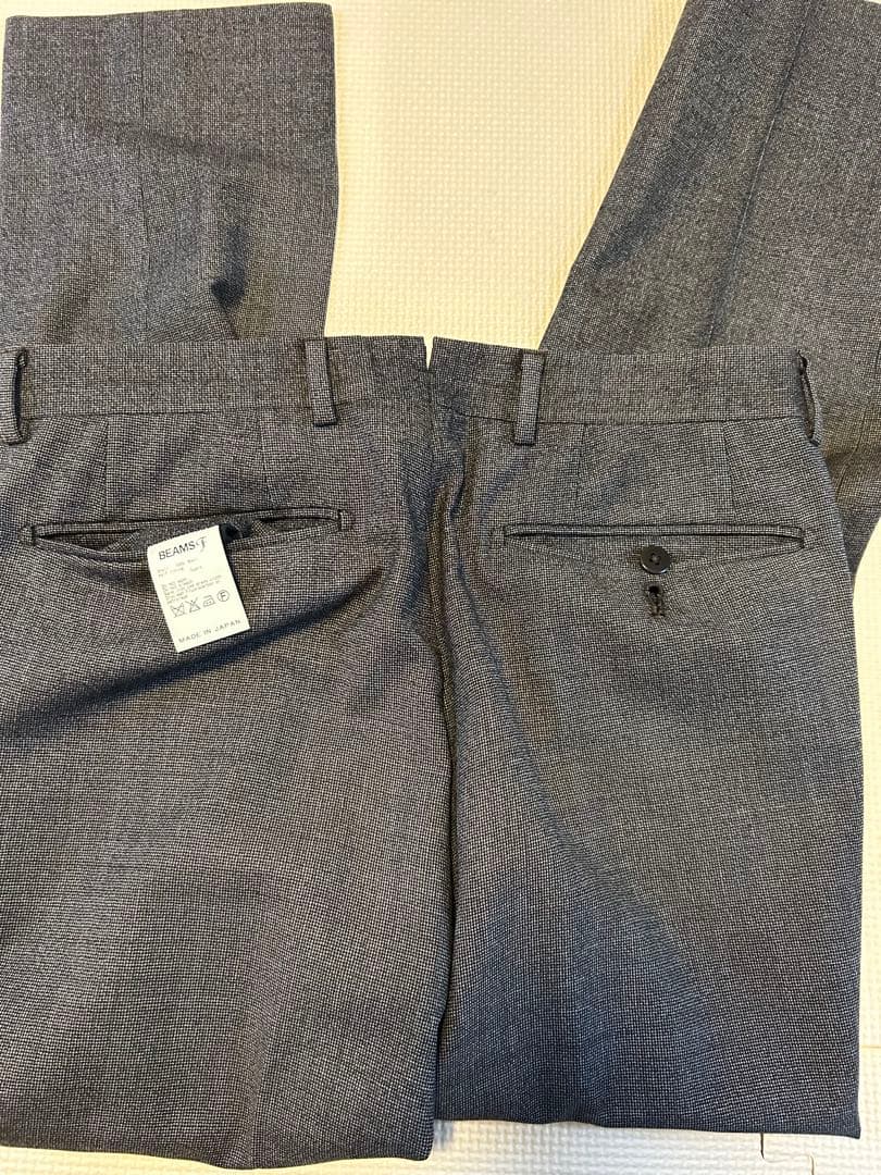 BEAMS F ビームスエフ デルフィノ生地 スーツ ブラウン 42