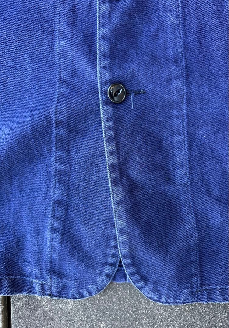 さ*ろ様 60s イギリス ブルードリル ワーク ジャケット