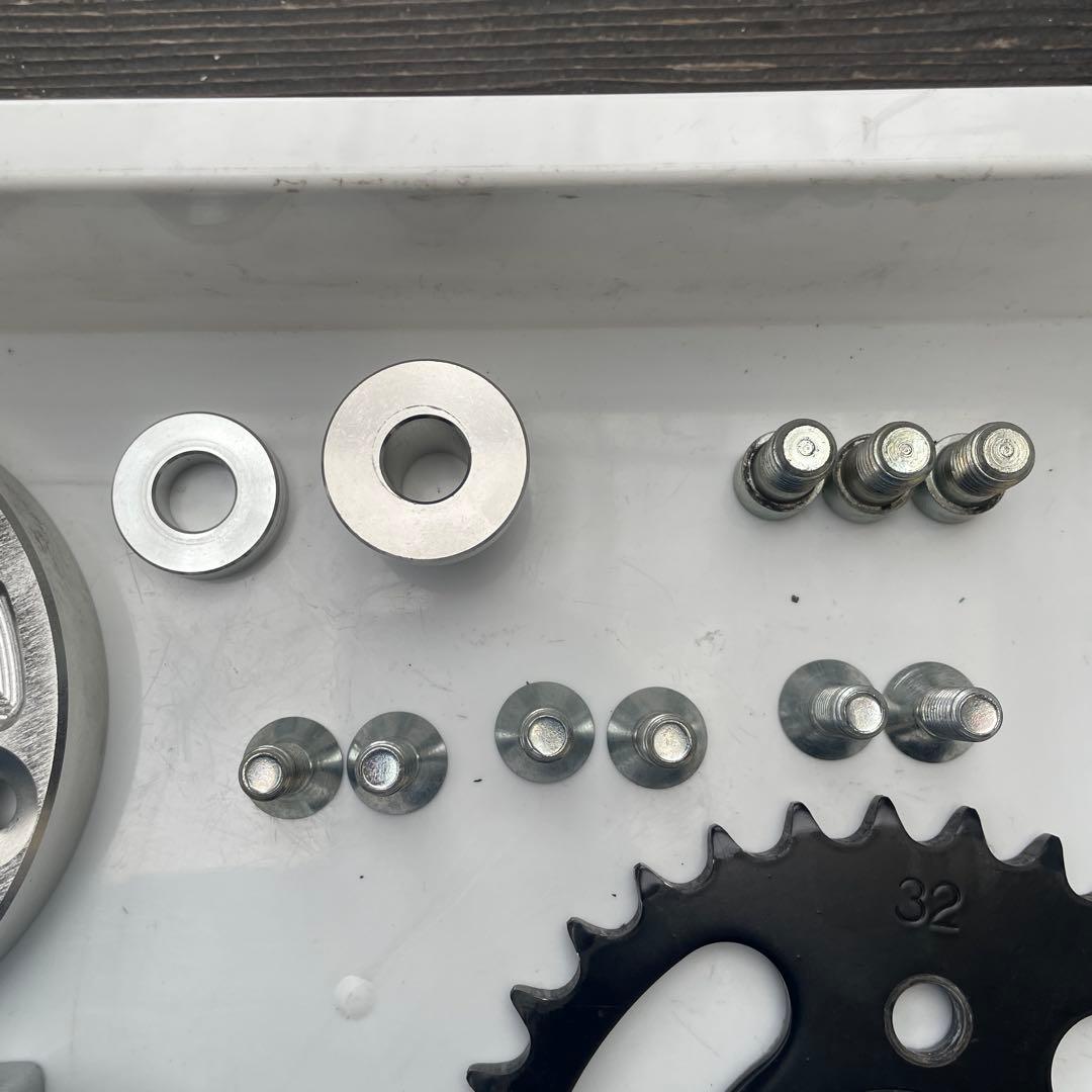 Gクラフト20mmオフセットスプロケットスペーサーKITACOスプロケット32T