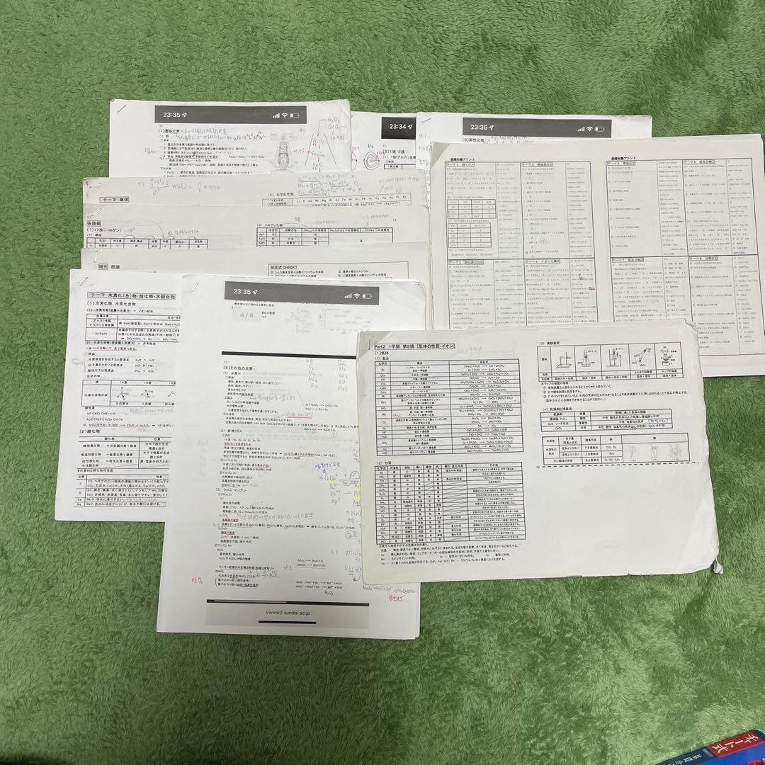 高2 選抜化学 無機