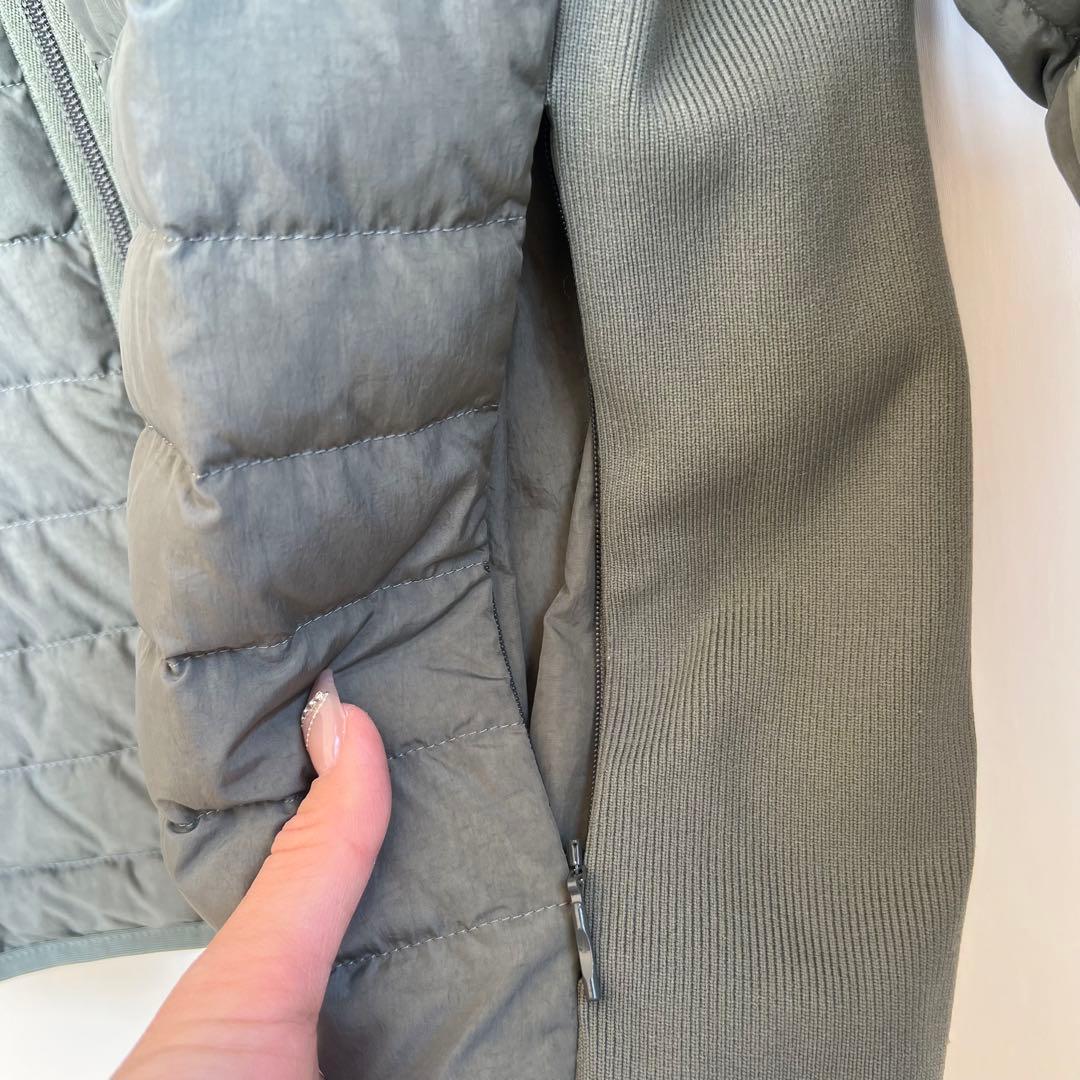 【美品】Lacoste カーキ キルティング ジャケット