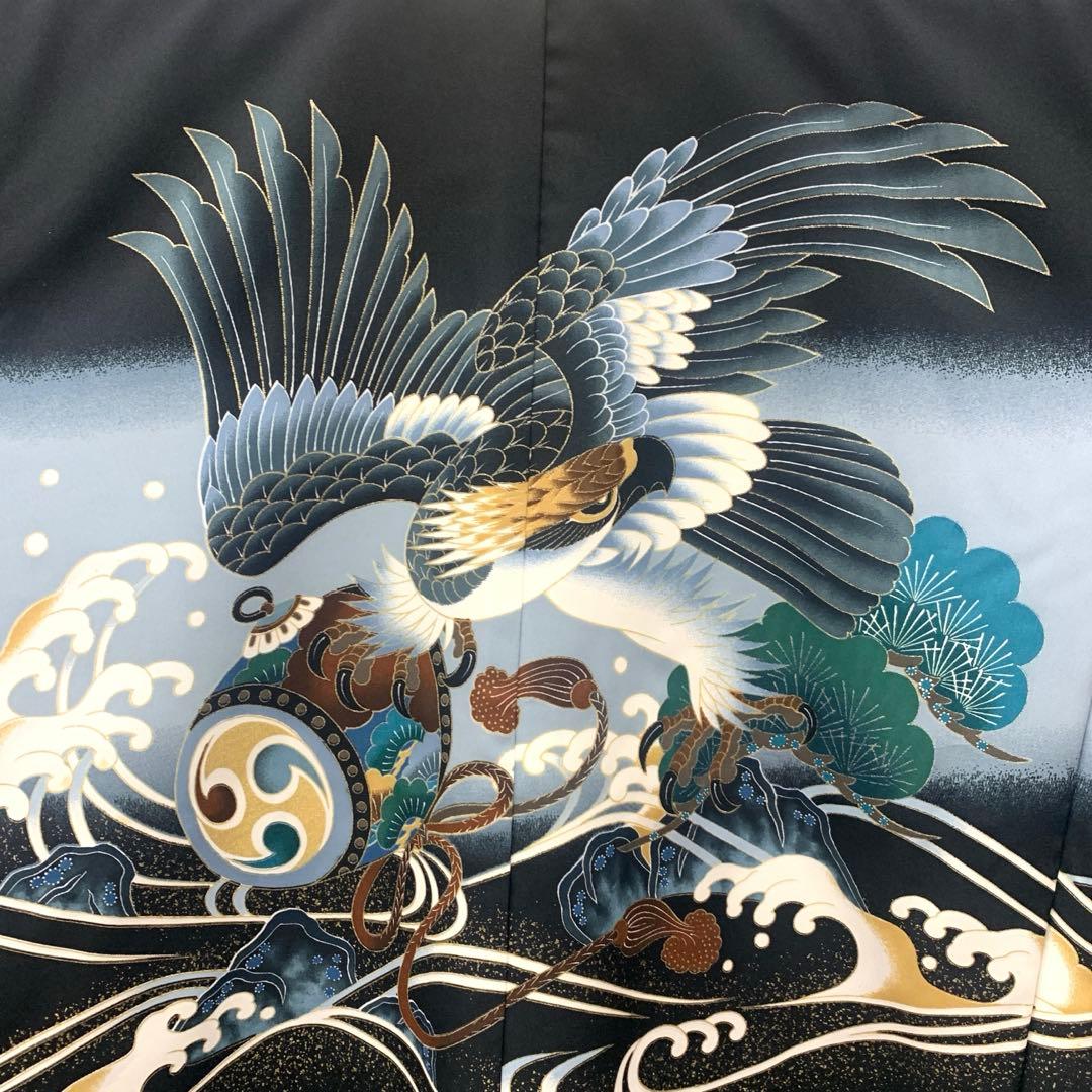 507abu15▪️ 七五三 五歳 着物&羽織&袴■美品