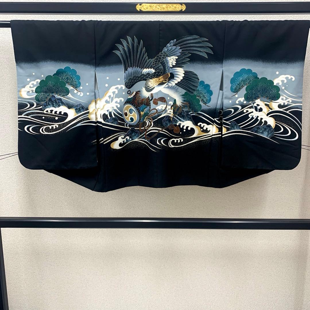 507abu15▪️ 七五三 五歳 着物&羽織&袴■美品