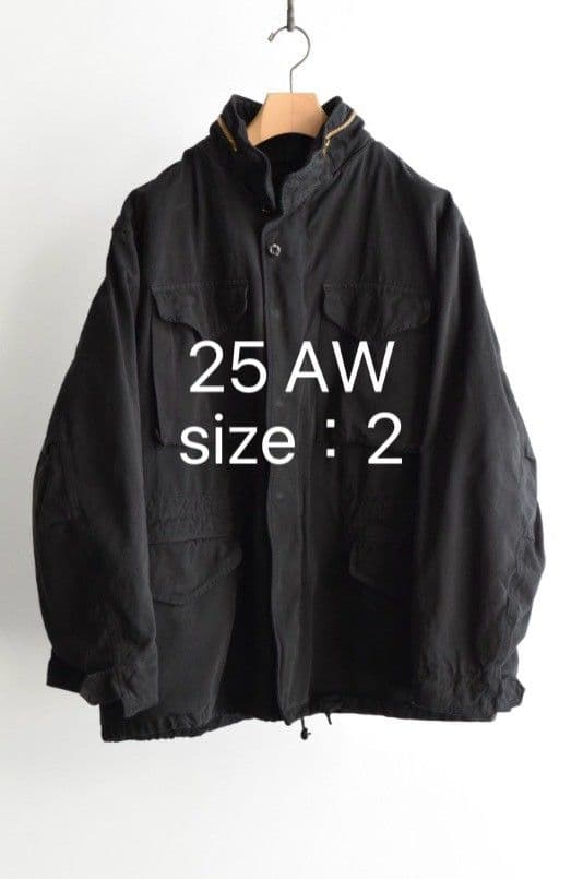 COMOLI 25AW 製品染 M65 ジャケット コモリ サイズ2