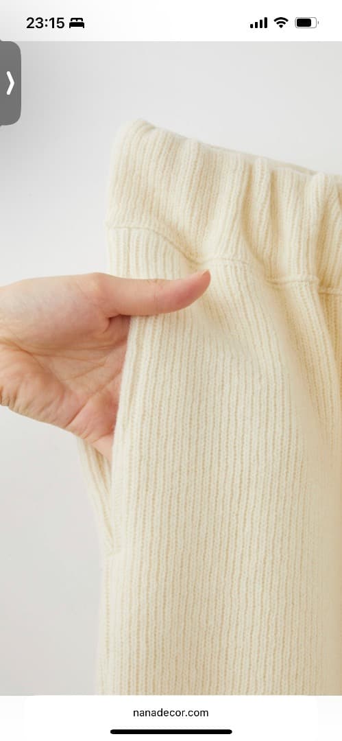 nanadecorウールパンツ