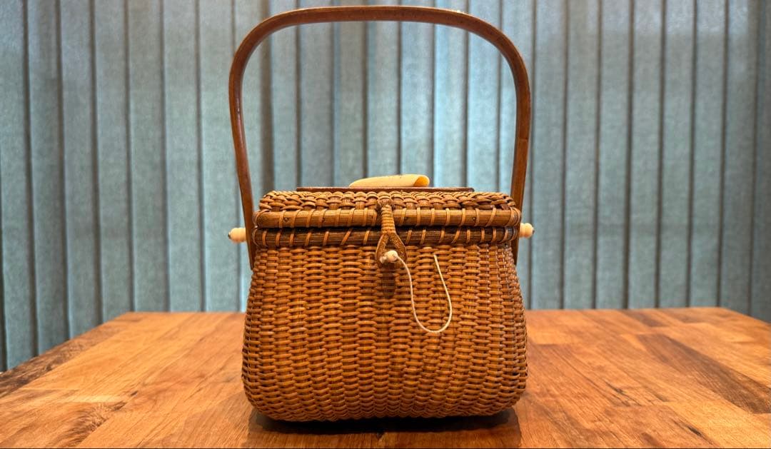 Vintage nantucket basket ナンタケットバスケット　USA