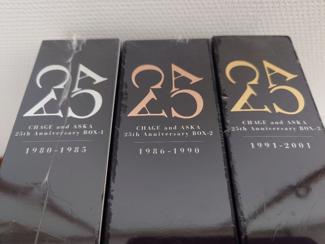 CHAGE and ASKA 25周年記念セット