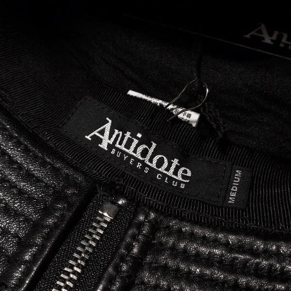 専用レア未使用タグ付 ANTIDOTE BUYERS CLUB レザーハット黒M