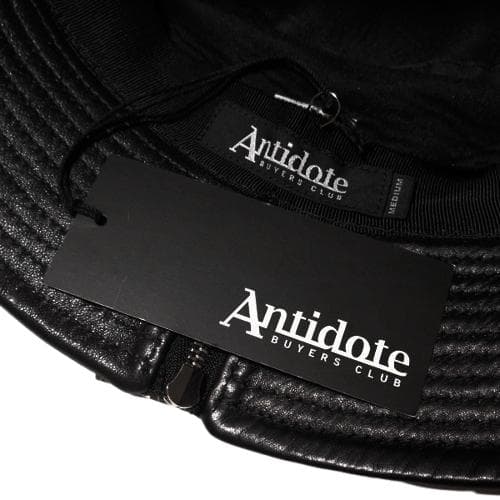 専用レア未使用タグ付 ANTIDOTE BUYERS CLUB レザーハット黒M
