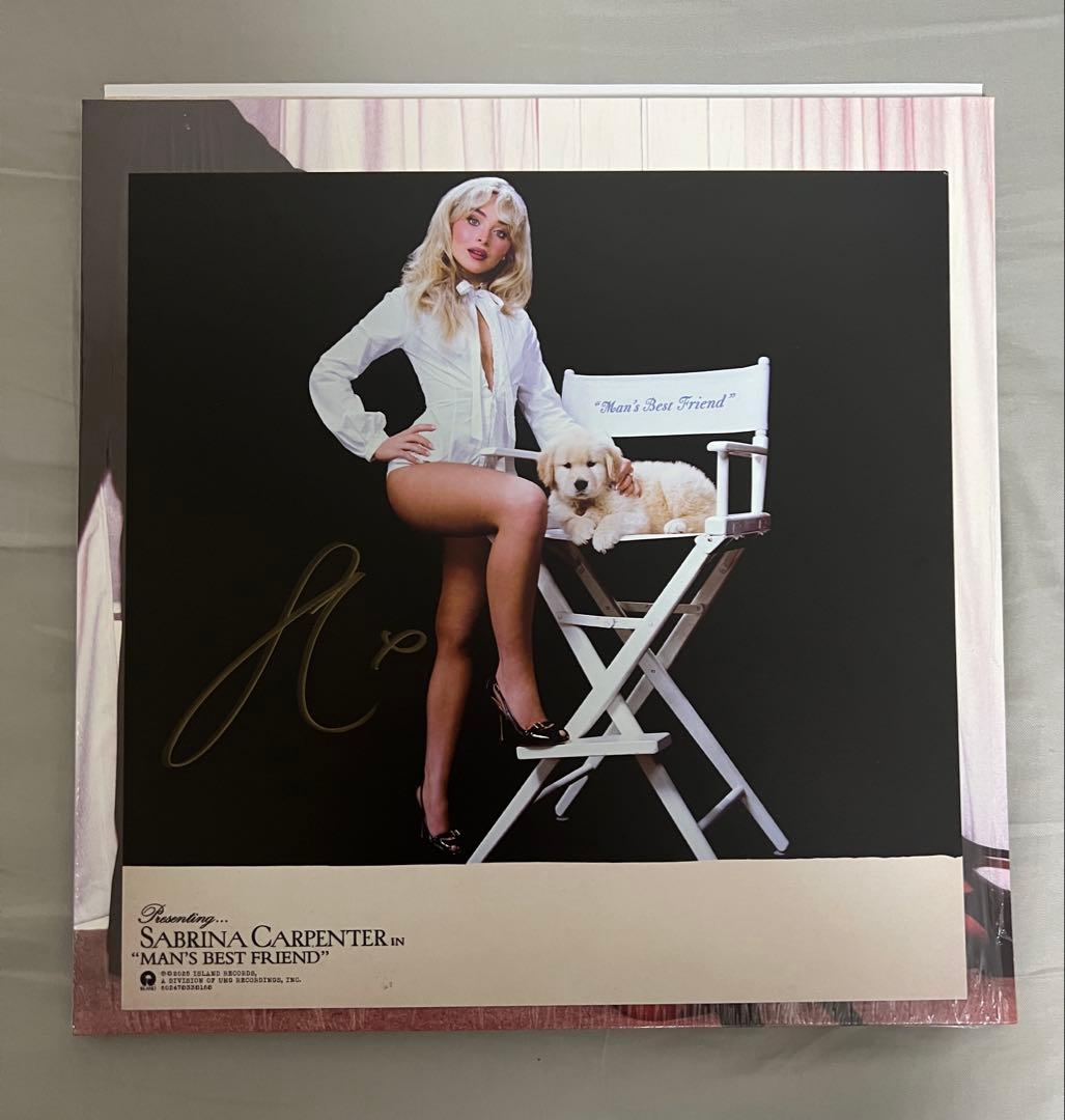 当日発送　サブリナカーペンター直筆サイン入りレコード