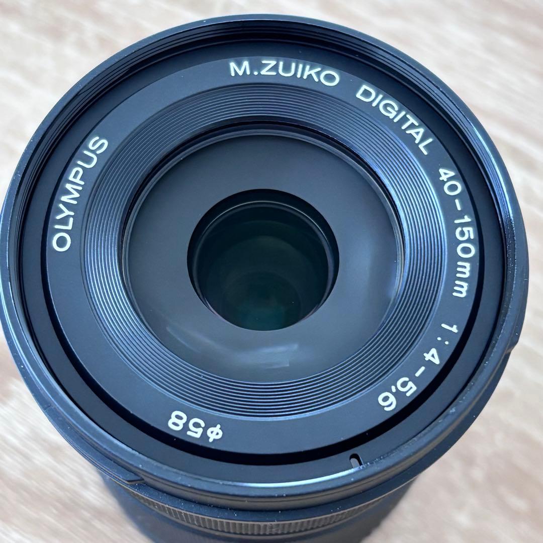 【美品】OLYMPUS M.ZUIKO 40-150mm Rブラック　オリンパス