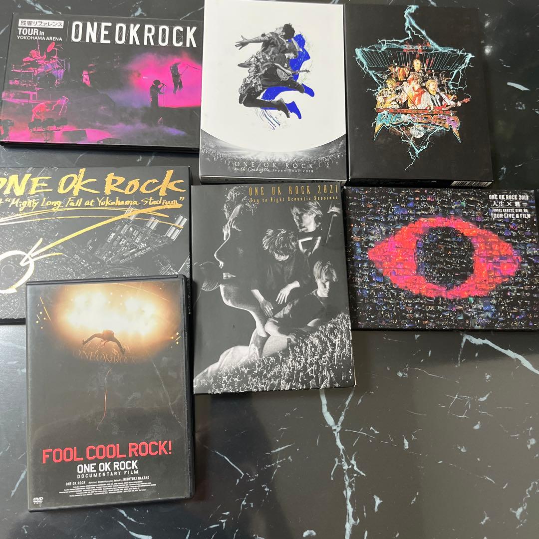 ONE OK ROCK LIVE DVDセット7本